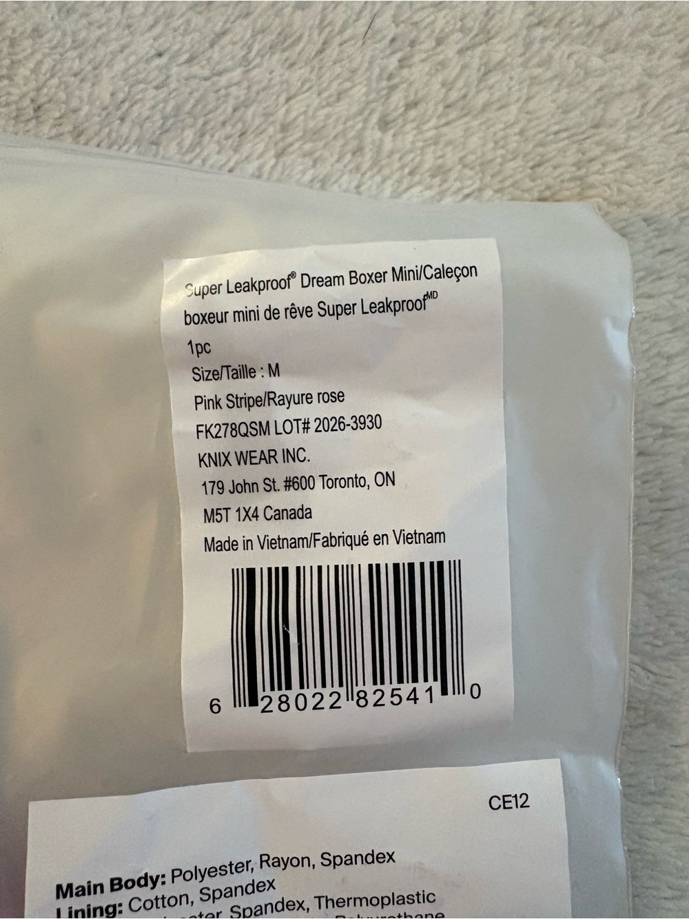 NWT Knix Super Leakproof® Mini Dream Boxer - Picture 7 of 8